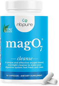 nbpure MagO7 – Magnesium Oxide Colon Cleanse & Digestive Support, 90 Capsules