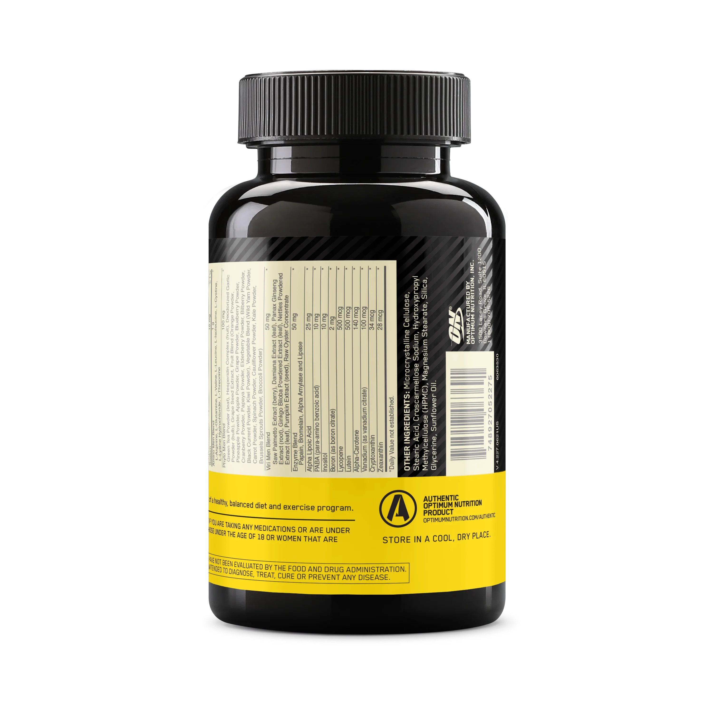 Optimum Nutrition, Opti-Men Multivitamin