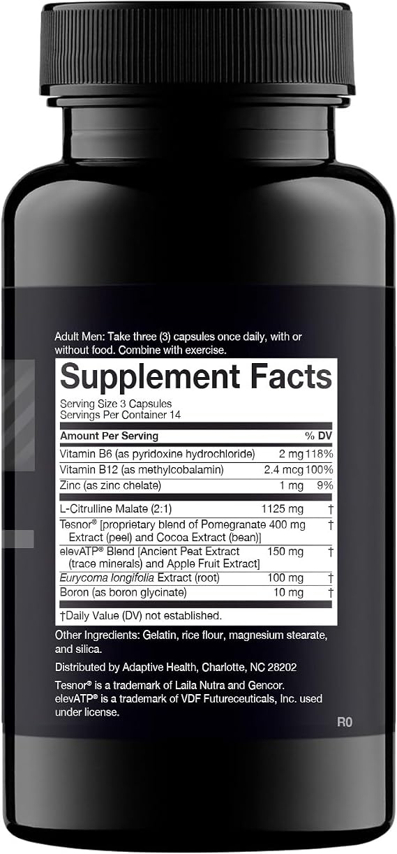 Nugenix Total-T, Free and Total Testosterone Booster for Men, 42 Count