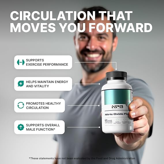 Nature’s Pure Blend Nitric Oxide – L-Arginine & L-Citrulline 1500mg