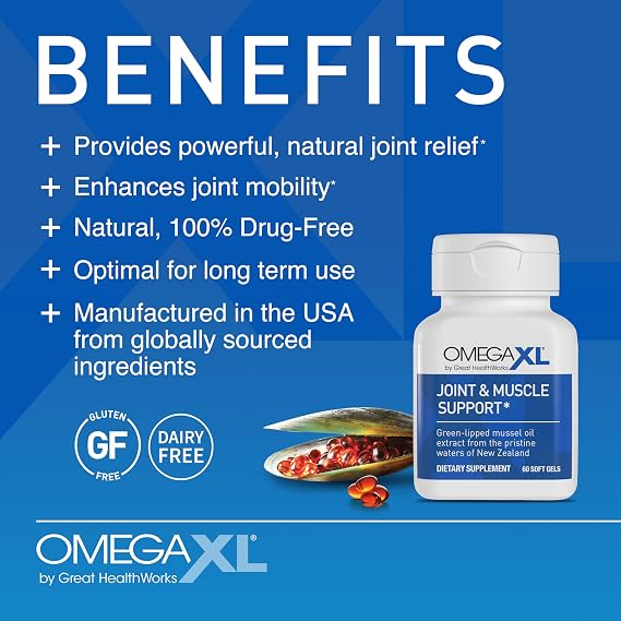 OmegaXL Joint Support 60 Soft Gels