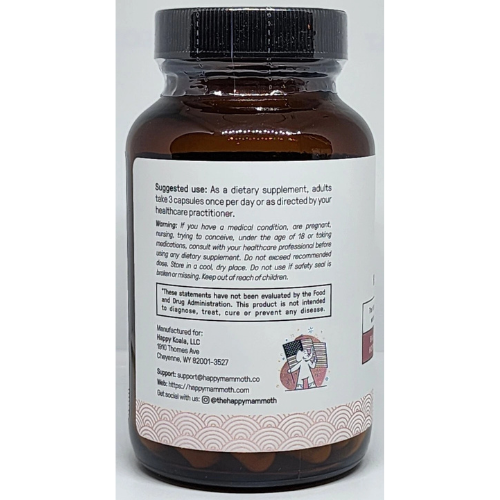 Hormonal Wellness Support Supplement for Women – Natural Daily Formula – 72 Capsules – Factory Sealed