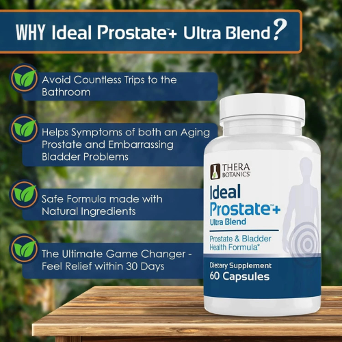 Prostate Support by Ideal Prostate Plus Ultra Saw Palmetto 60 ct.