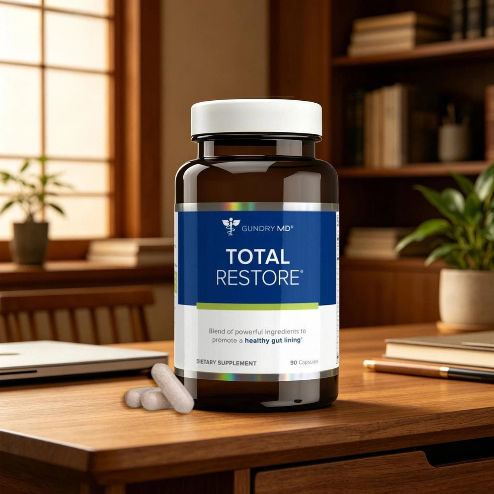 Gundry MD Total Restore Gut Health and Gut Lining Support Supplement (90 Caps