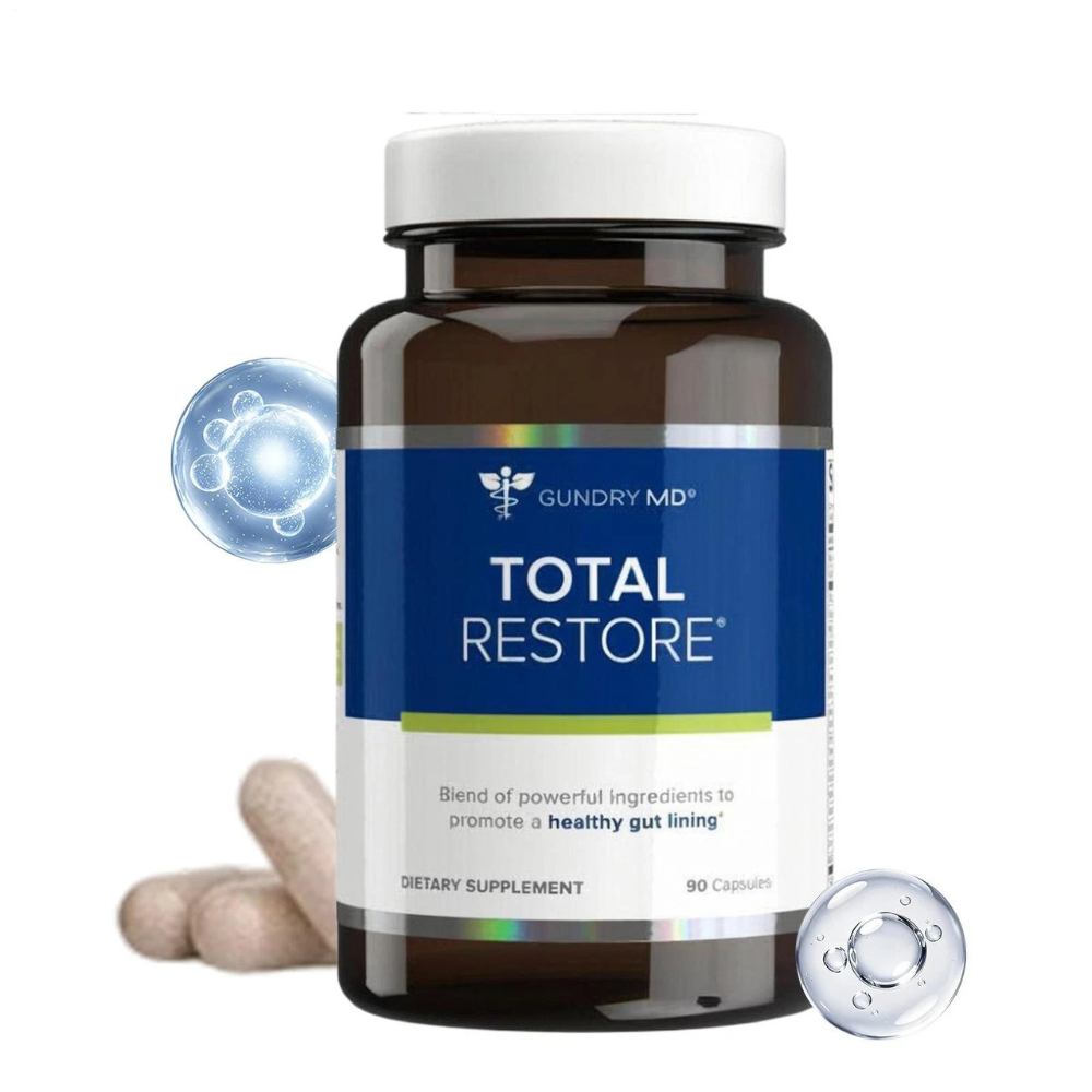 Gundry MD Total Restore Gut Health and Gut Lining Support Supplement (90 Caps
