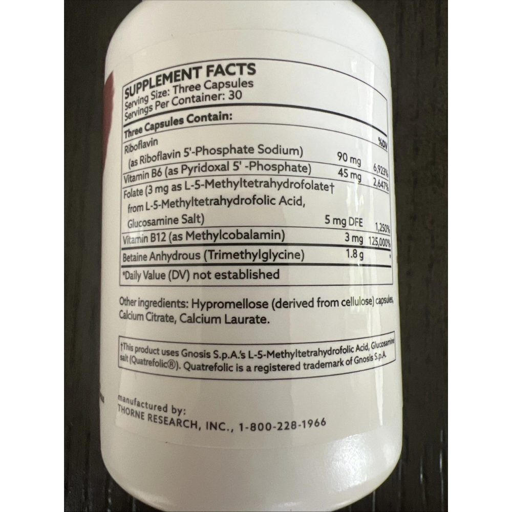 Thorne METHYL-GUARD PLUS 90 Capsules
