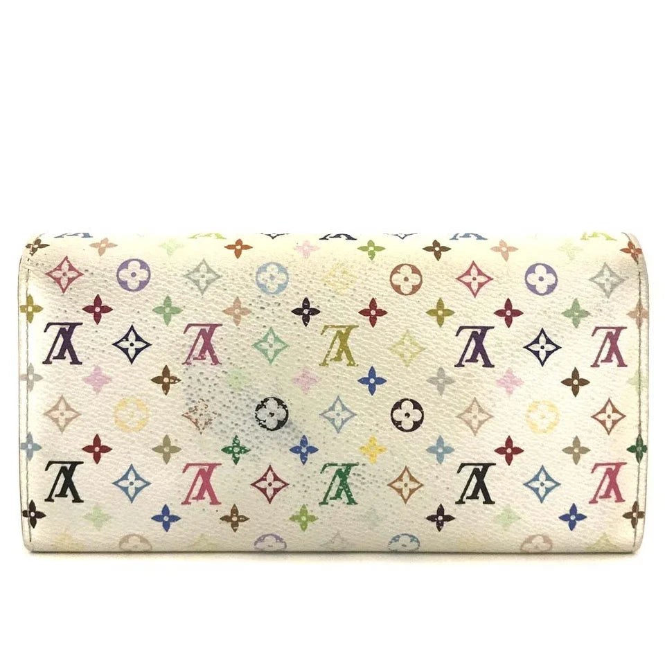 EGA Louis Vuitton Monogram Multicolor Portefeiulle Sarah Long Wallet/6CH0195