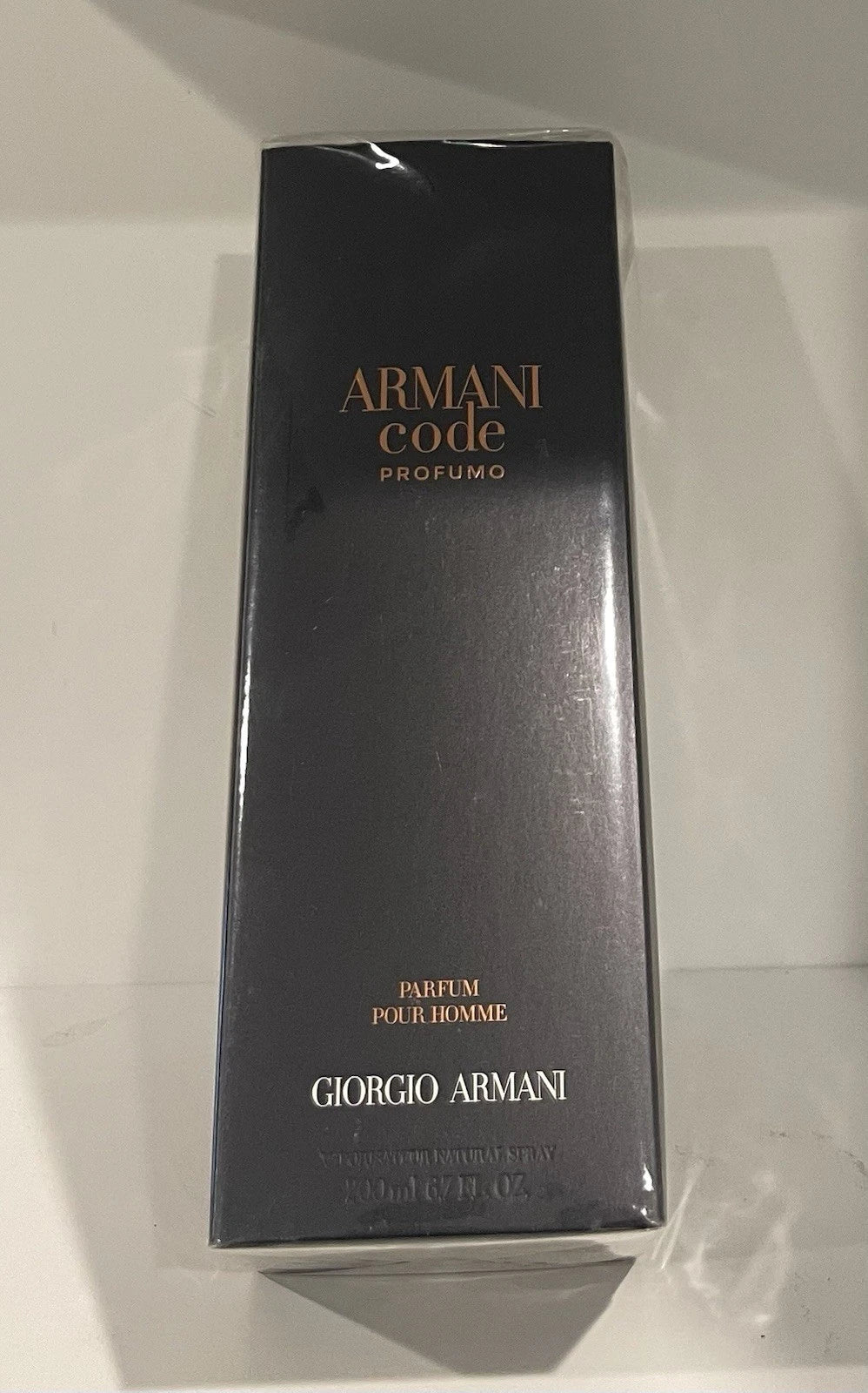 GIORGIO ARMANI CODE PROFUMO PARFUM POUR HOMME 200ML (6.7 FL OZ)