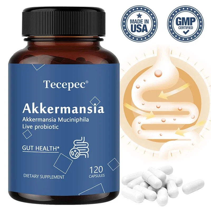 Akkermansia Muciniphila Improves Gut Overall Health 30-120 Capsules