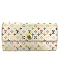 EGA Louis Vuitton Monogram Multicolor Portefeiulle Sarah Long Wallet/6CH0195