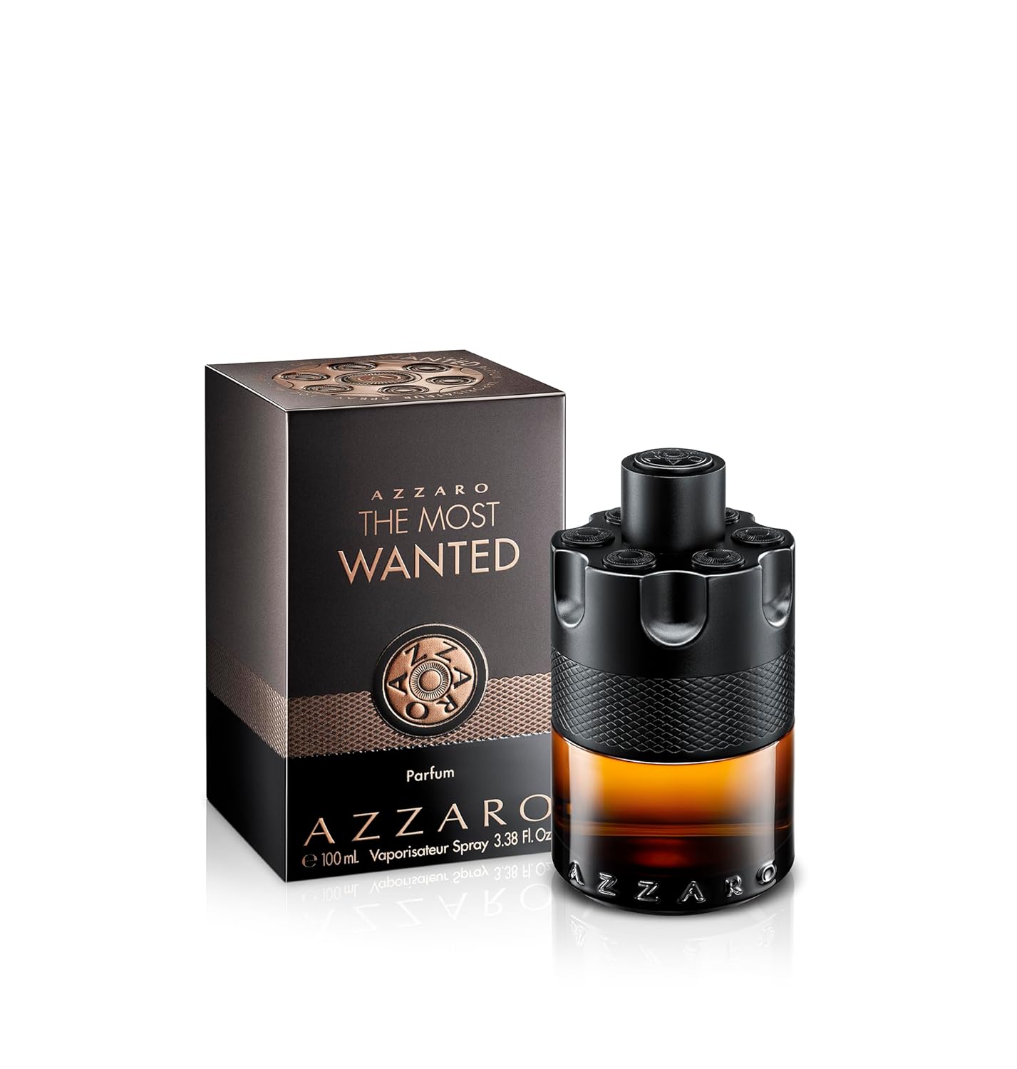 Azzaro The Most Wanted Parfum for Men 3.38 oz – Intense Spicy Luxury Cologne