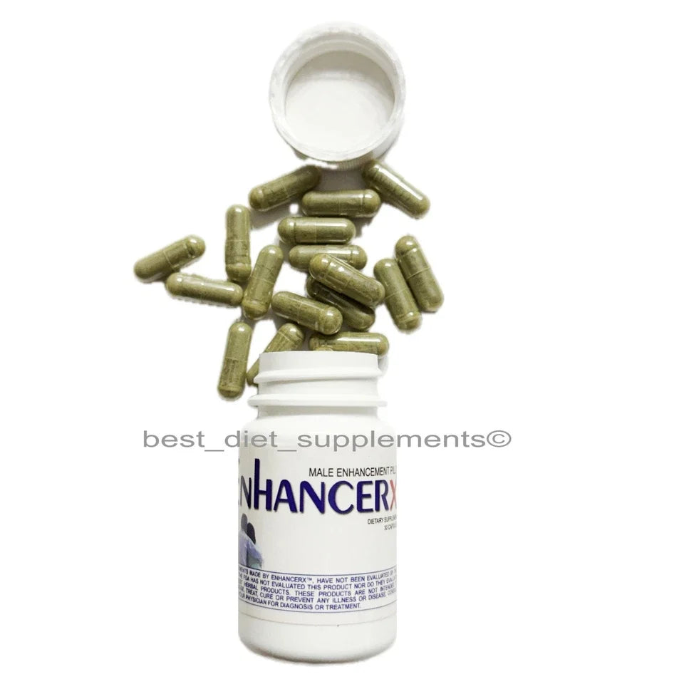 ENHANCERX ENHANCE RX MALE ENHANCEMENT PILLS SUPPLEMENT 30 CAPS