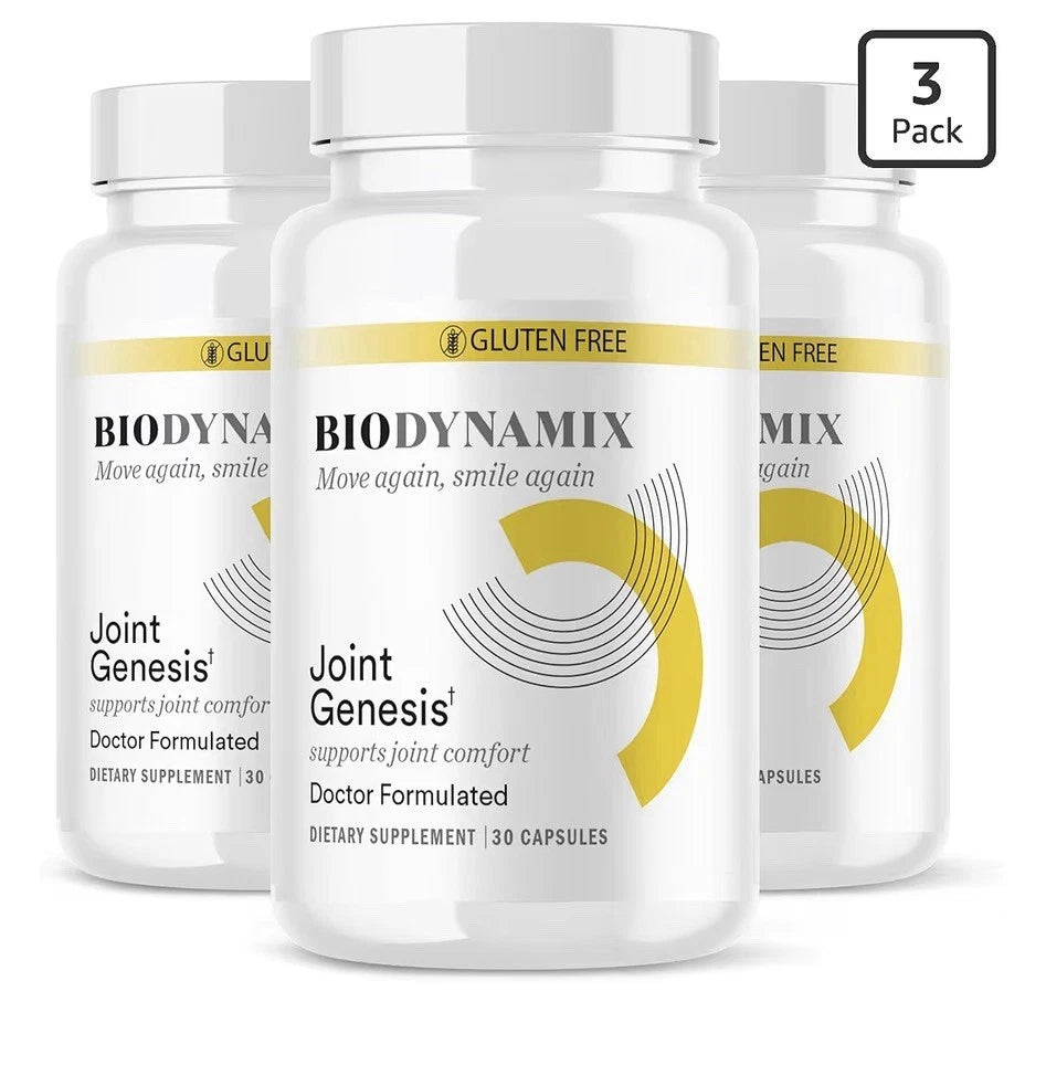 BioDynamix Joint Genesis Move Smile Again Comfortable Flexible Joints 3 Pack