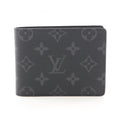 LOUIS VUITTON Portefeuille Multiple wallet M61695 Monogram eclipse Black LV