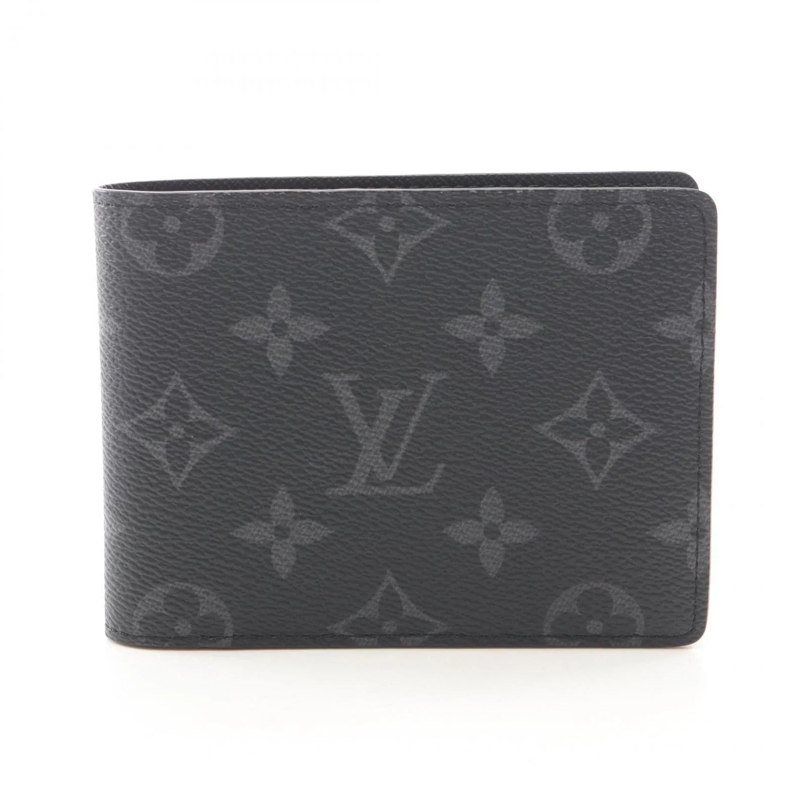 LOUIS VUITTON Portefeuille Multiple wallet M61695 Monogram eclipse Black LV