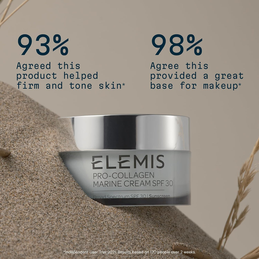 ELEMIS Pro-Collagen Marine Cream SPF 30 – Anti-Wrinkle Daily Facial Moisturizer 1.69 oz