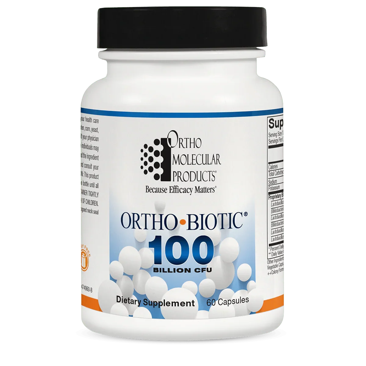 Ortho Biotic 100 Billion CFU - 60 Capsules