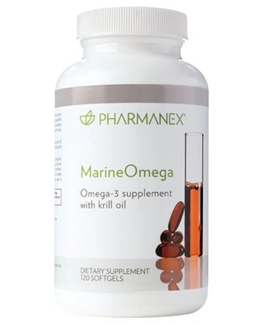 Omega-3 Fish Oil & Krill Oil Supplement – Heart, Brain & Joint Support – 120 Softgels