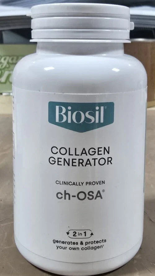 Natural Collagen Boosting Formula – Beauty & Skin Support – 120 Veggie Capsules