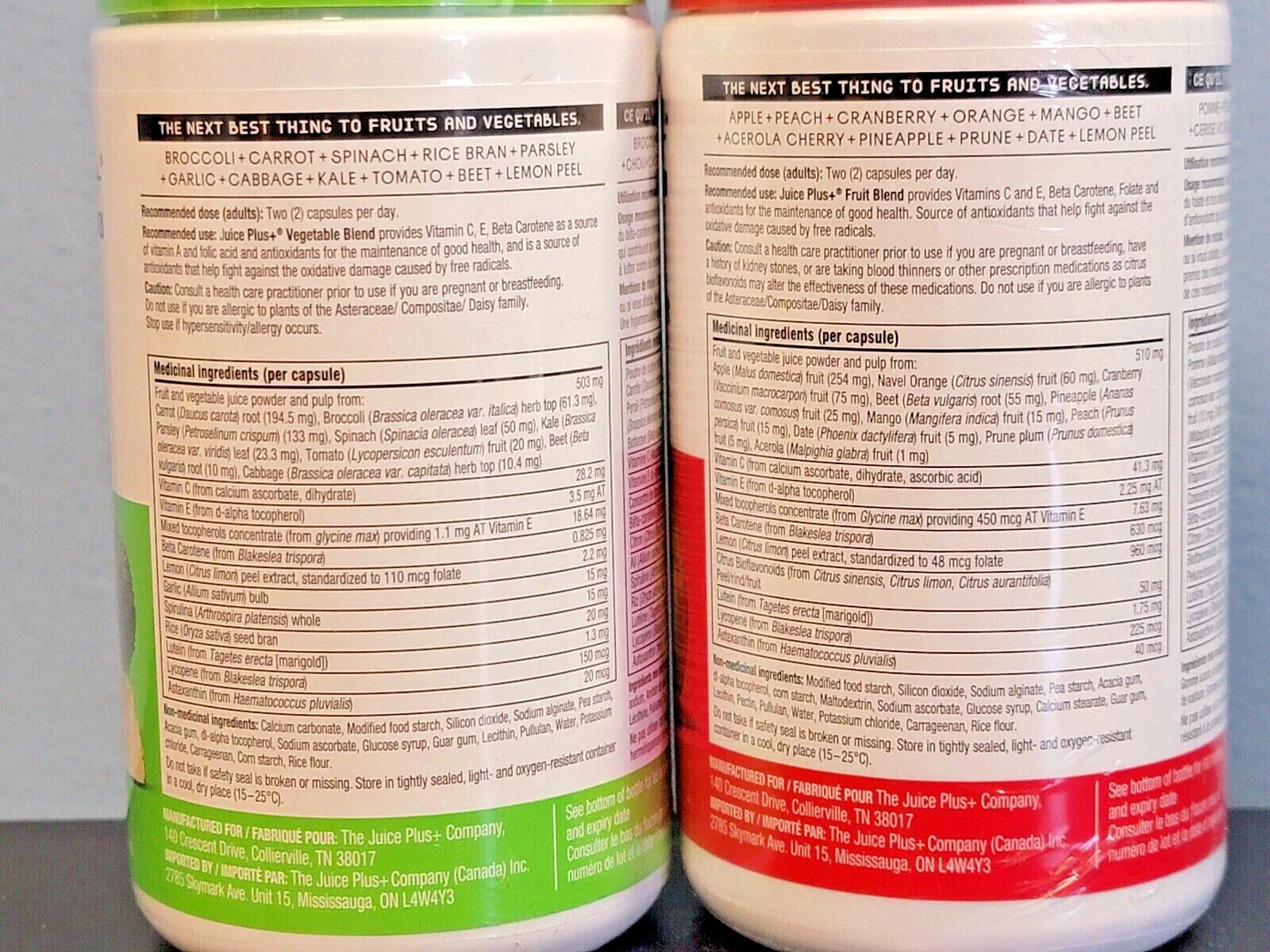 Juice Plus+ ESSENTIALS - Fruit & Veg Juice Powders