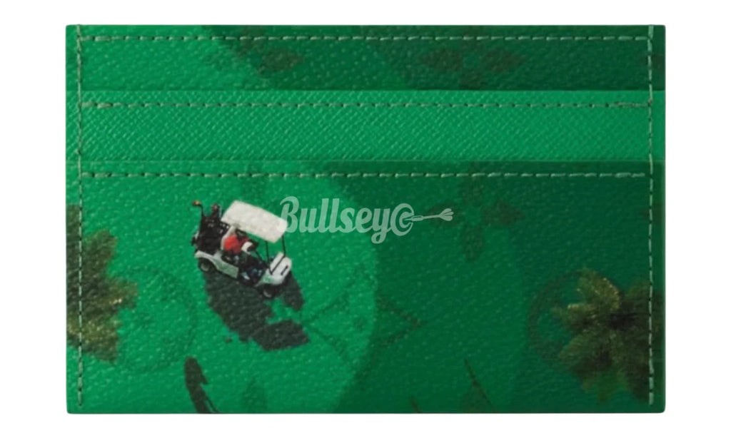 Luxury Green Golf Card Case – Premium Card Holder Style Wallet