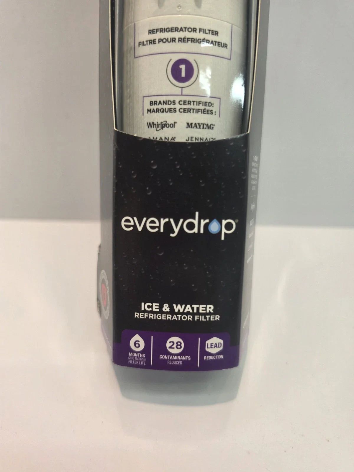 EveryDrop Filter #1 Refrigerator Ice and Water Filter Replacement
