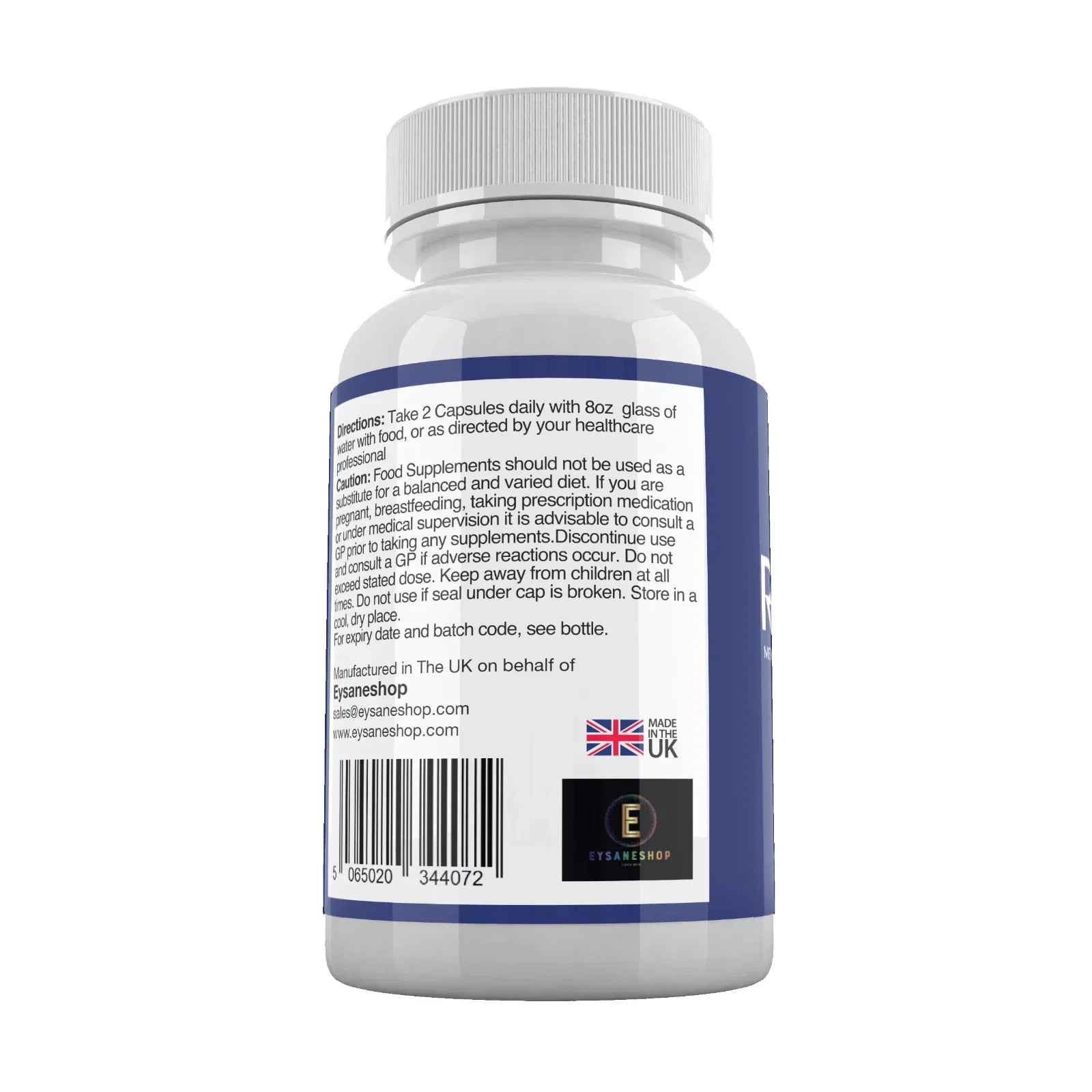 Metabolic Support Supplement – Daily Energy & Wellness Formula – 60 Capsules (1 Month Supply)