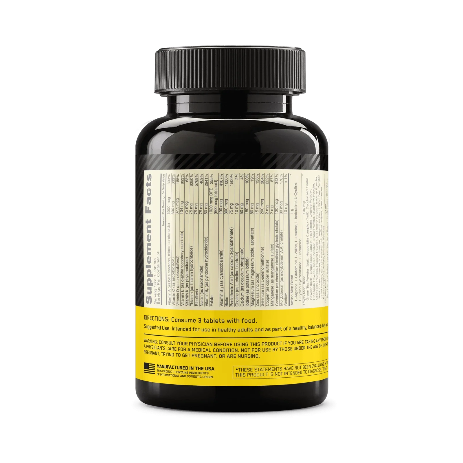 Optimum Nutrition, Opti-Men Multivitamin