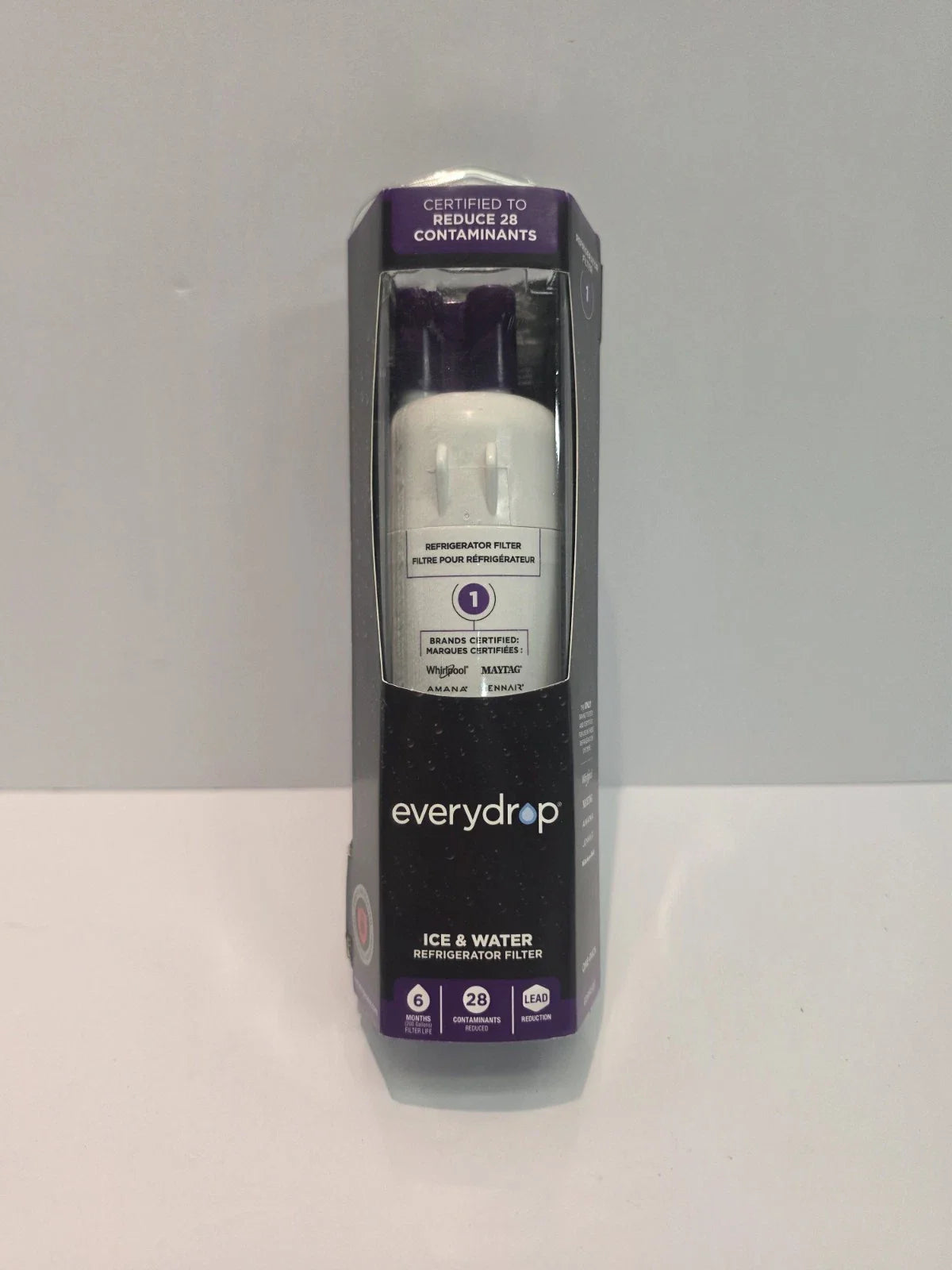 EveryDrop Filter #1 Refrigerator Ice and Water Filter Replacement