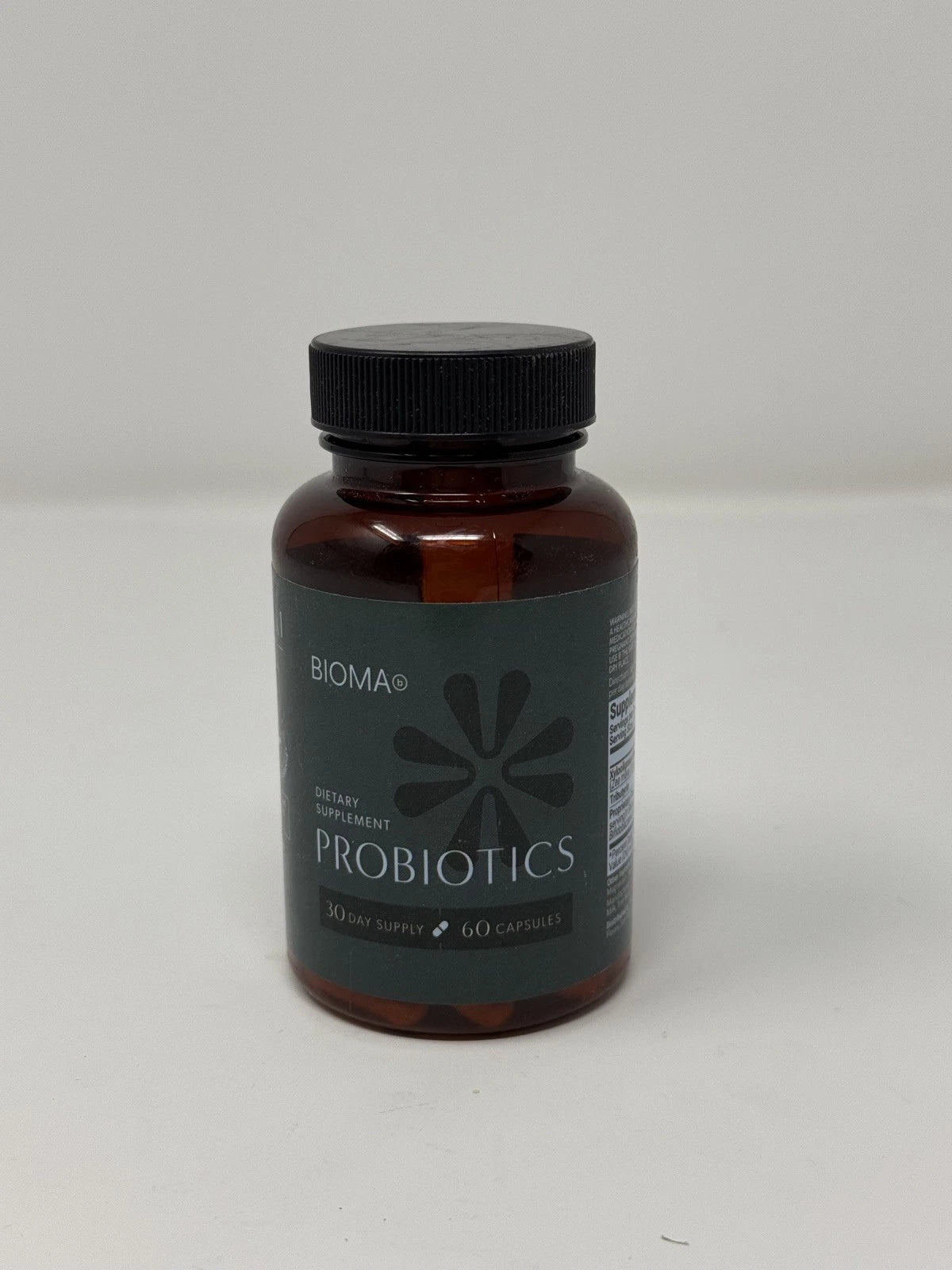 Bioma Probiotics for Digestive Health 3 In 1 Gut Health Probiotic Capsules -60ct
