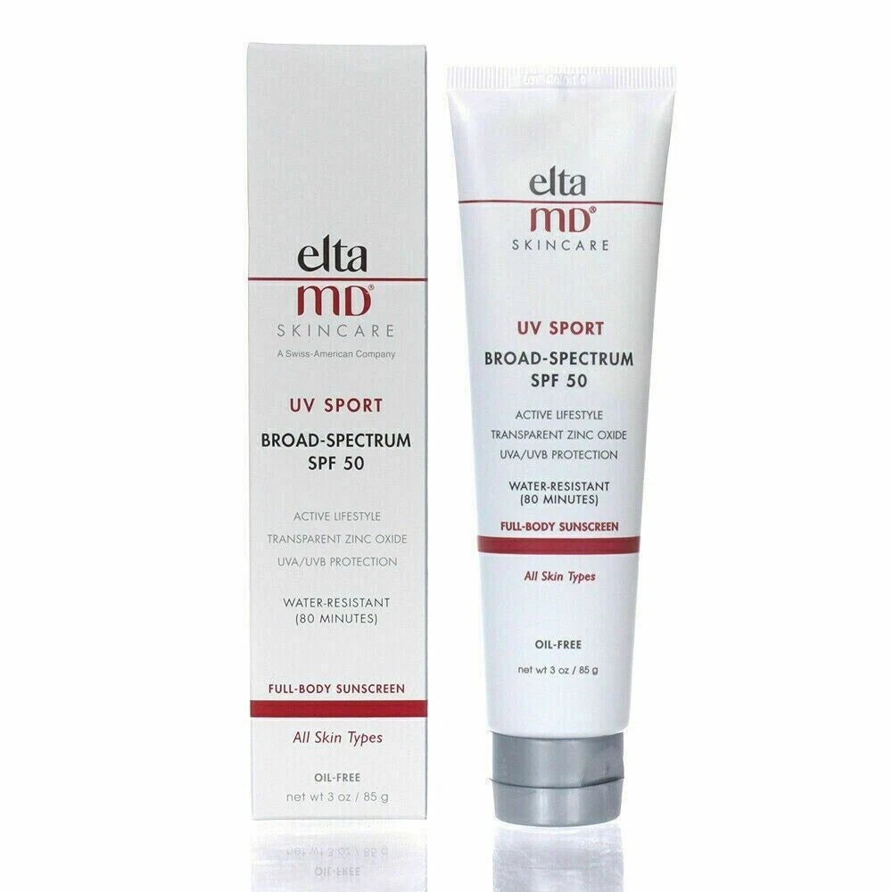 EltaMD UV Sport Broad-Spectrum SPF 50 - 3 oz (85 g) Tube
