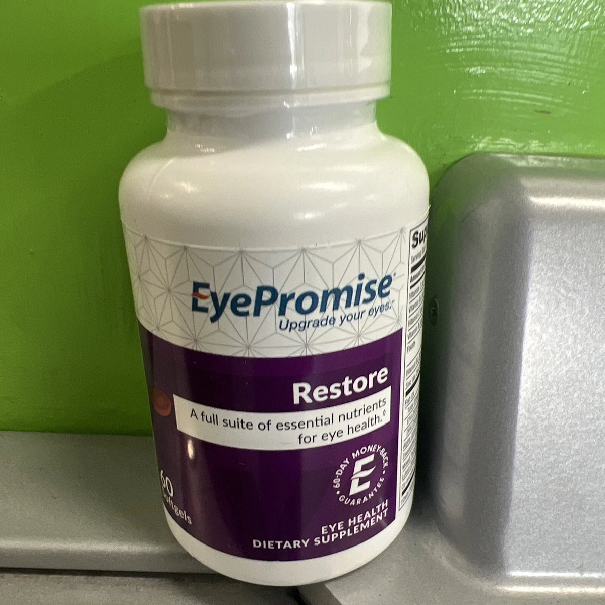 EyePromise Restore Supplement - 60 Softgel Capsules Containing Lutein, Vitami...