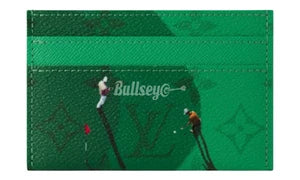 Luxury Green Golf Card Case – Premium Card Holder Style Wallet
