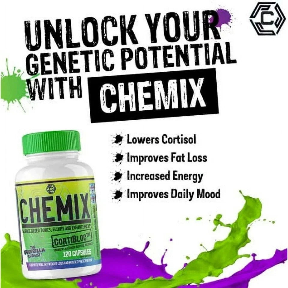 Chemix - Cortibloc Cortisol Management 120 Caps