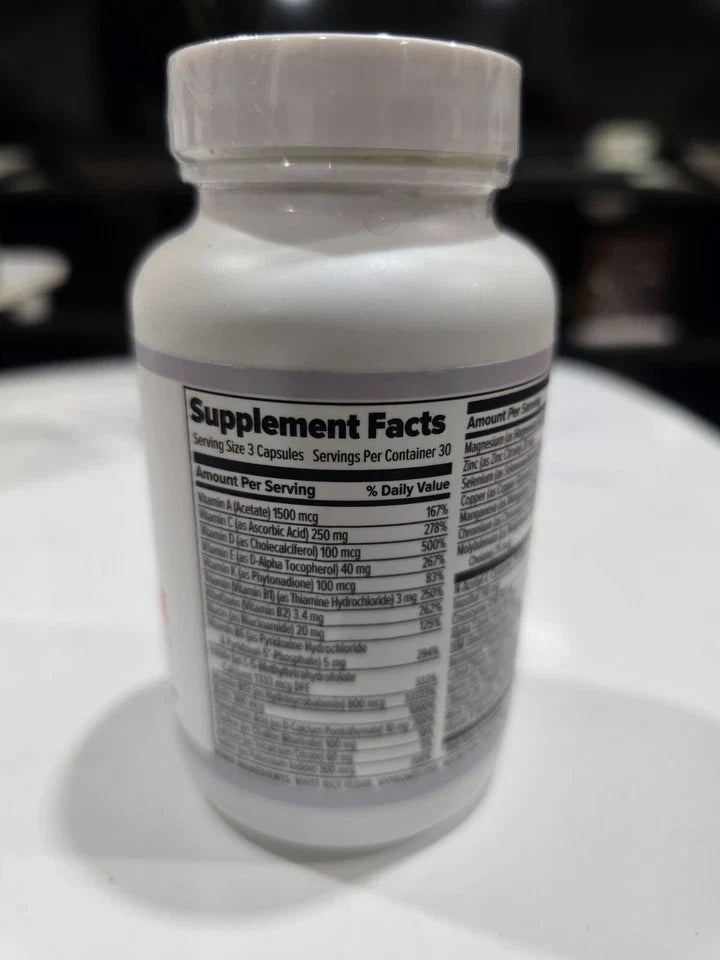 10X Health Optimize Methylated Multivitamin 90 Capsules free shipping.