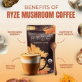 Organic Rýze Mushroom Coffee 30 Servings Instant Coffee
