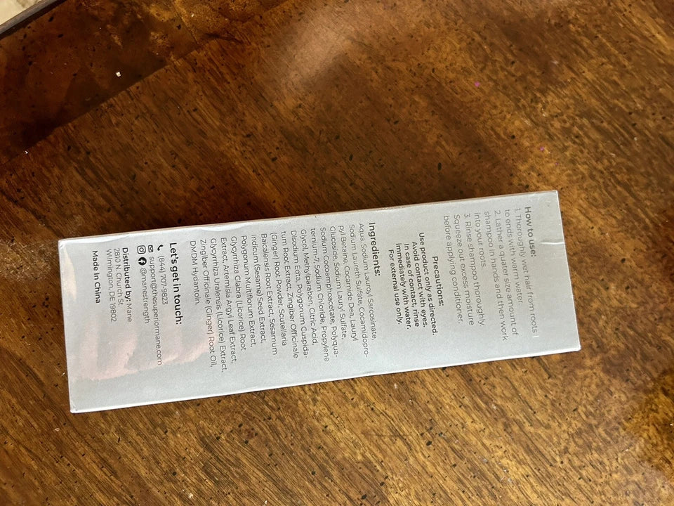 Mane Shampoo New Authentic Root Activator Sealed Large Fast Shipping