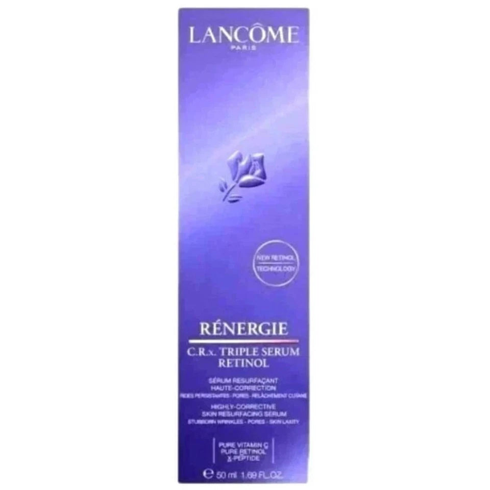 Lancome Renergie C.R.x Triple Serum RETINOL 1.7 oz / 50mL NIB & SEALED