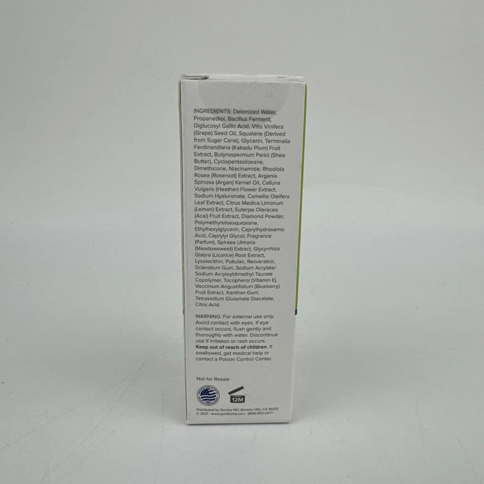 Gundry MD Polyphenol Dark Spot Diminisher Serum 1oz - New in Box Sealed!