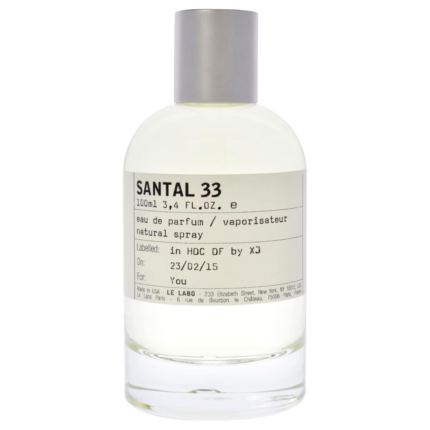 Le Labo Santal 33 Eau de Parfum for Unisex 3.4 oz – Woody Luxury Fragrance