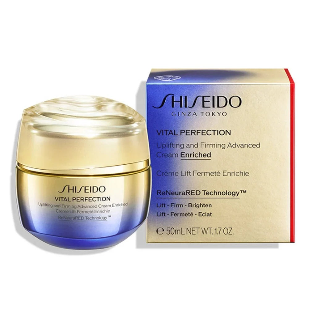 Shiseido Vital Perfection Uplifting & Firming Advanced Cream – 50ml Face Moisturizer